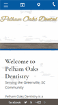Mobile Screenshot of pelhamoaksdentistry.com